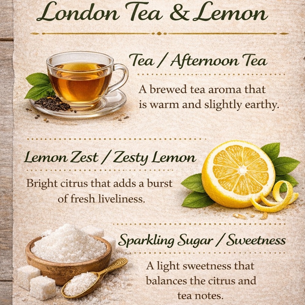💜 RUN AS BUY NOW 💜 Trendez Scent - London Tea & Lemon Wax Melts - Picture 2 of 2
